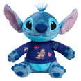 thumbnail image 1 of Disney Stitch 12.5-inch Plush Stuffed Animal with Mickey Mouse Sweater, Kids Ages 2 and up, 1 of 6