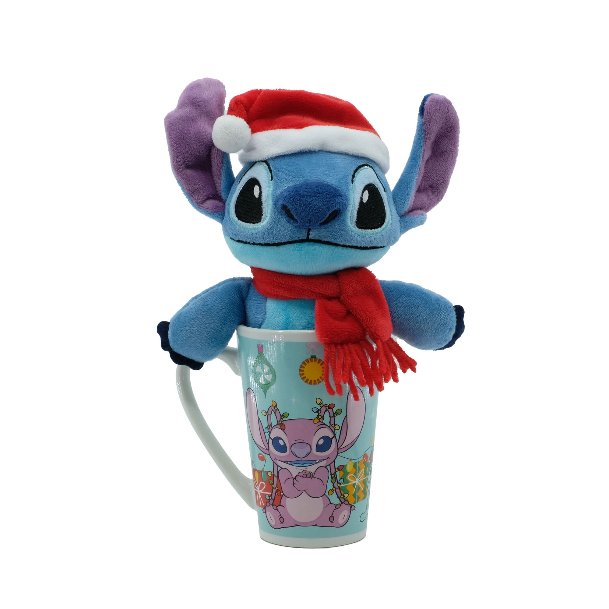 Disney's 'Lilo & Stitch'. Stitch Plush in a Mug, Polyester, Ceramic, by Ruz
