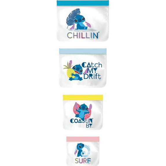 STITCH REUSABLE SNACK BAGS