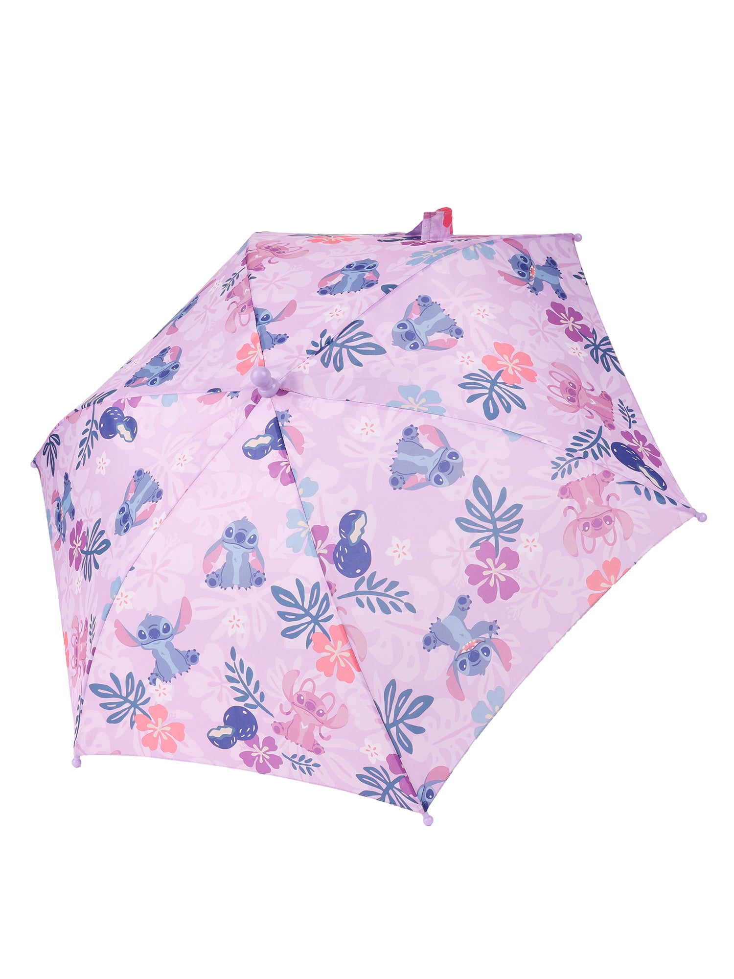 Disney Lilo & Stitch 6 Panel Auto Button Stick Umbrella