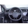 thumbnail image 1 of Auto Drive 1 Piece Truck Steering Wheel Cover Country Black/White - Universal Fit, 0.36kg, 1 of 5