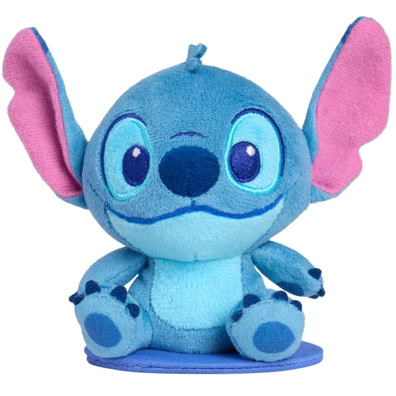 Disney Perch’d 4-inch Shoulder Plush Stitch Stuffed Animal, Wearable Plushie, Soft Toy for Fans, Girls, Boys, Kids, Ages 2 and Up by Just Play