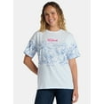 thumbnail image 1 of Disney Women's Stitch Graphic Tee with Short Sleeves, Sizes XXS-2XL, 1 of 5