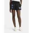 thumbnail image 1 of Stitch Women's Graphic Fleece Shorts, Sizes XXS-XXL, 1 of 5