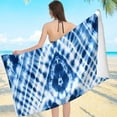 thumbnail image 1 of STJ(110) Beach Towel - Machine Washable Ultra-Soft Microfiber, for Bathroom, beach, yoga, camping, hiking, 1 of 7
