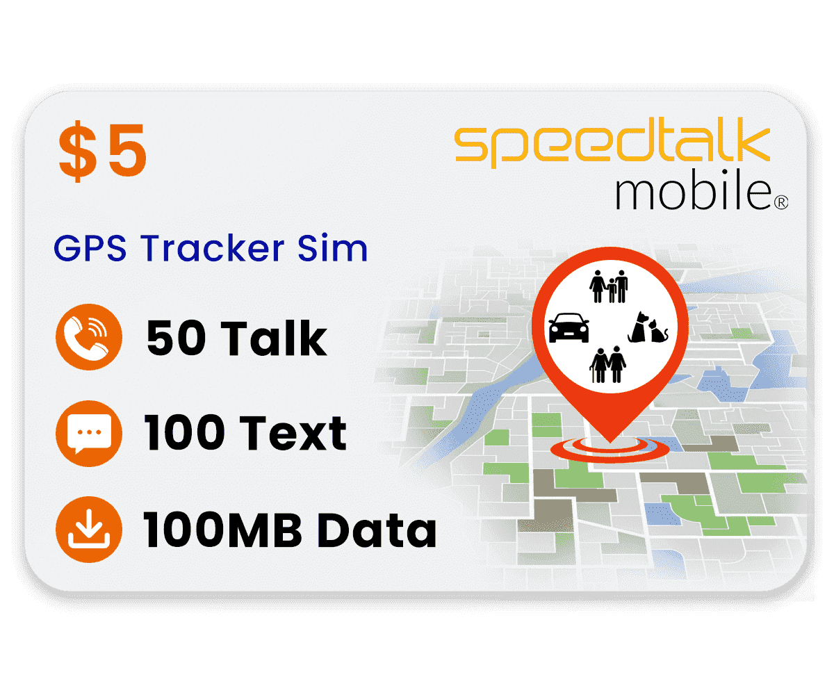 STK GPS Tracker SIM Card Real-Time Tracking with 100MB Data | Pets | Kids | Seniors | Cars | Motorcycles