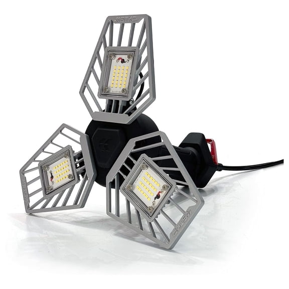 STKR CONCEPT TRiLIGHT ShopLight V2-5000 Lumen Work Light for The Garage, Home, Auto, More