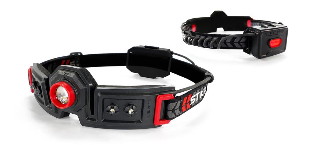 Red Halo 250 Lumens LED Adjustable Weather-Resistant Headlamp