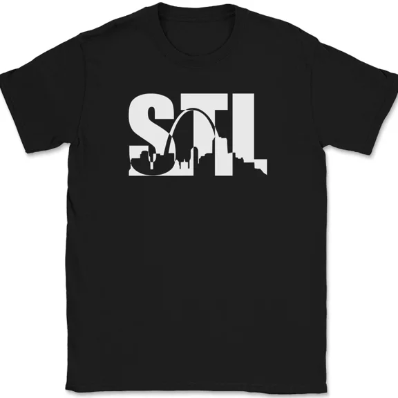 STL Saint Louis Missouri Cityscape State Pride Graphic Gift Unisex T Shirt up to 5XL