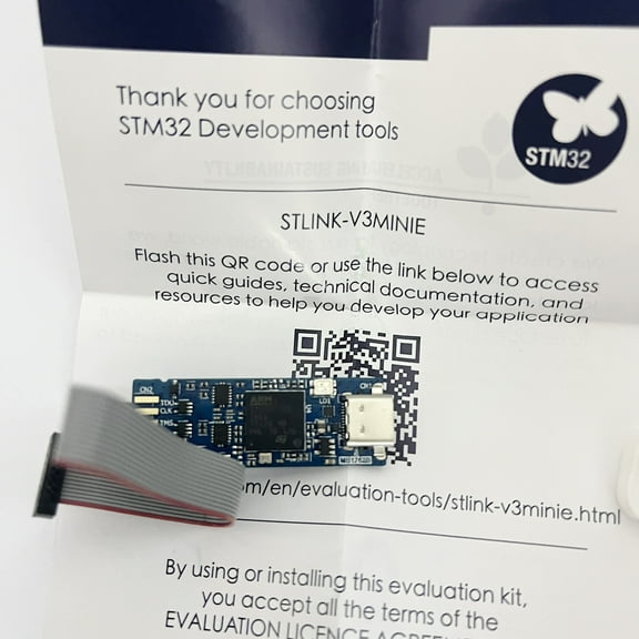STLINK-V3MINIE, In-Circuit Debugger And Programmer For STM32, Based On Arm Cortex-M STM32 32-Bit Microcontroller