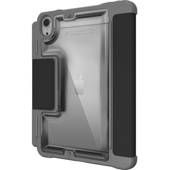 STM Dux Plus Rugged Case/Stand for Apple iPad Mini (6th Gen) - Black/Clear