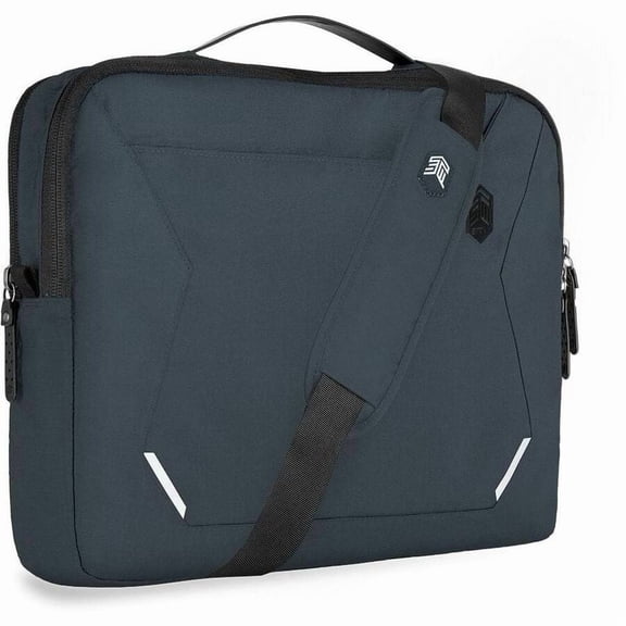 STM Goods Myth Carrying Case (Briefcase) for 13" to 14" Apple MacBook Pro, Midnight Blue