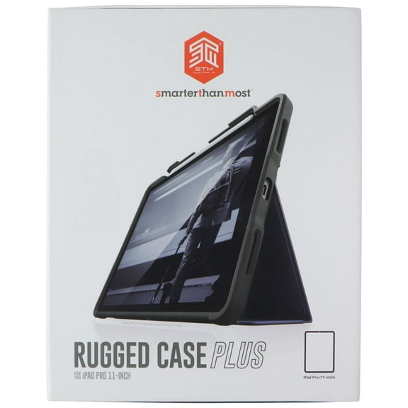 STM Rugged Case Plus Series for iPad Pro 11-inch (2nd/1st Gen) - Midnight Blue