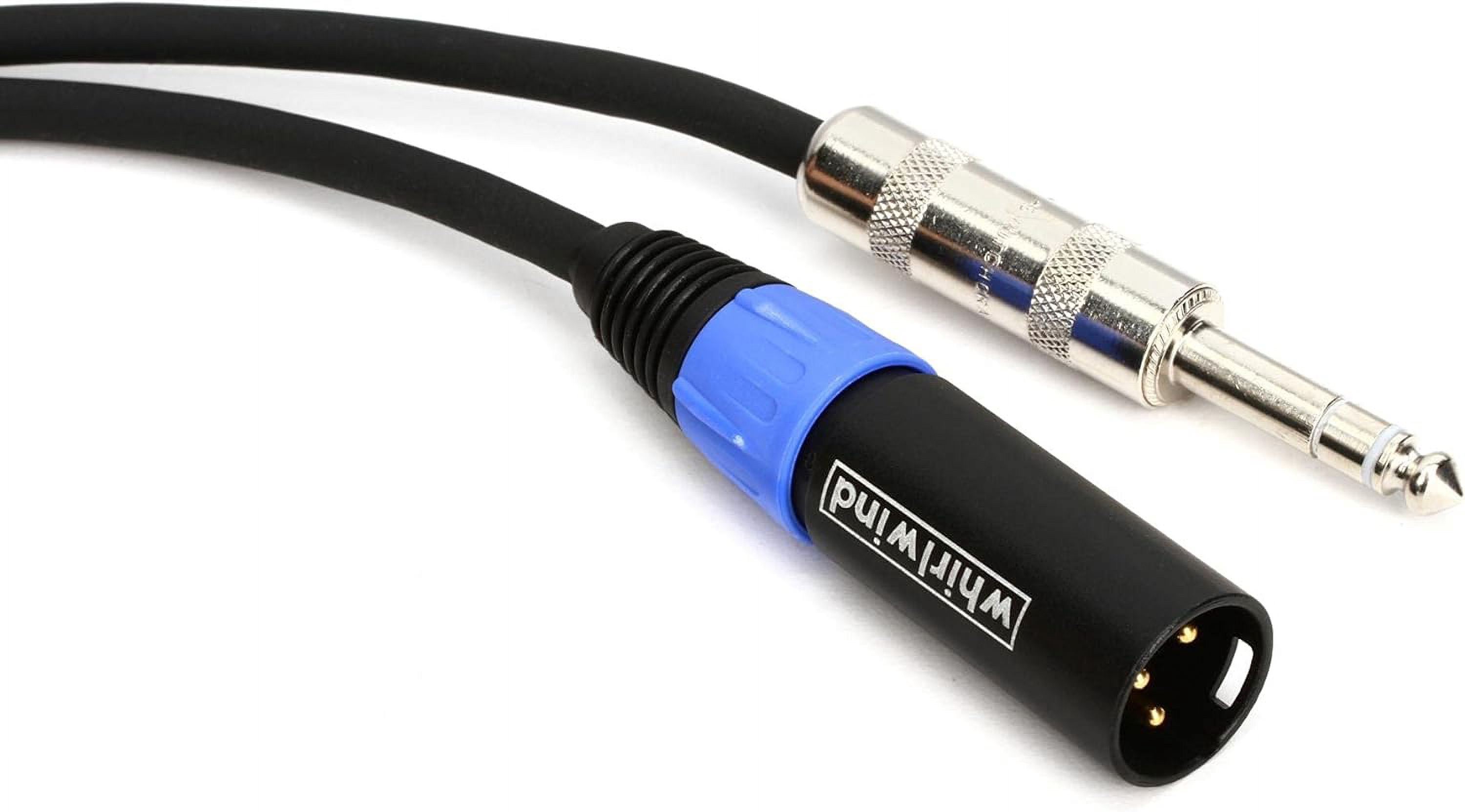 STM10 1/4-inch TRS Male to XLR Male - 10-foot - Walmart.com