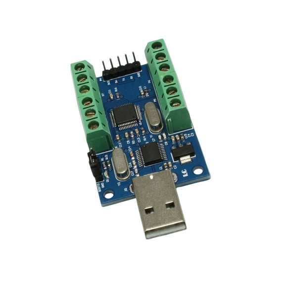 STM32 12bit ADC Module with 10 Channel USB UART Communication for Educational