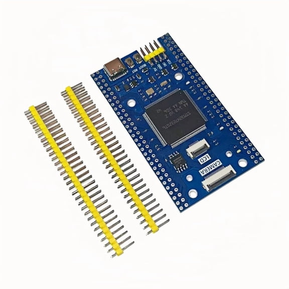 STM32 Development Board Kit with 2 Pin Headers, Blue PCB, 1-Pack for Embedded Projects