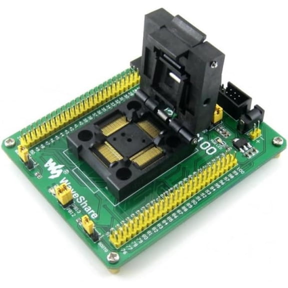 STM32 QFP100 Programmer Adapter Board for Microcontroller Development IoT DIY Electronics Kit SKU-3468