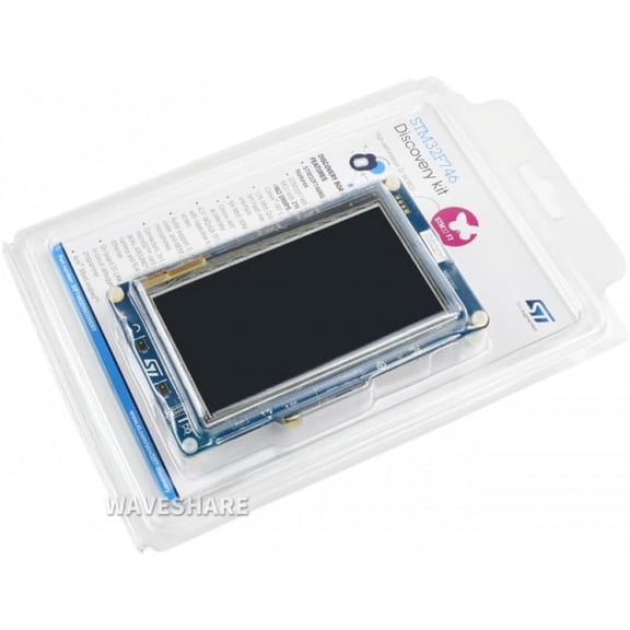 STM32F746G Discovery Kit Development Board with 4.3 Inch Touch LCD Microcontroller Board for IoT DIY Electronics Projects SKU-11096