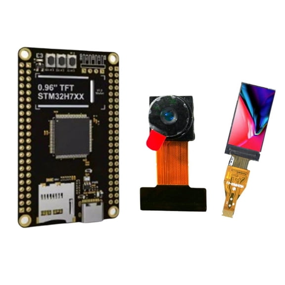 STM32H7 Core Board+0.96 Inch Screen+OV7725 Lens STM32H750VBT6 Development Board STM32 Minimum System Board