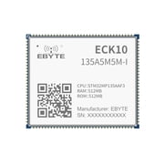STM32MP13 System on Module MPU Linux ARM Cortex A7 Industrial Control Computer ECK10-135A5M5M-I 512M 2 CAN Support LCD Low Power PCB Stamp Hole