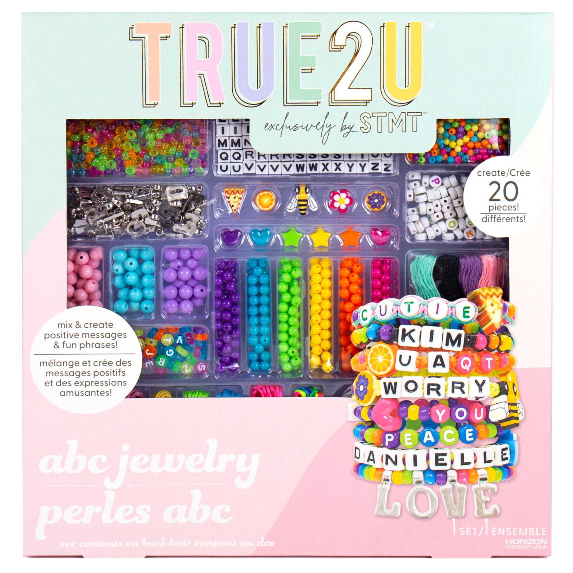 STMT™ True2U™ ABC Jewelry Kit - Walmart.com