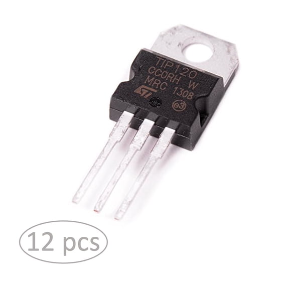 STMicroelectronics Bipolar TO-220 NPN Power 3-pin Darlington Transistors (12pk)