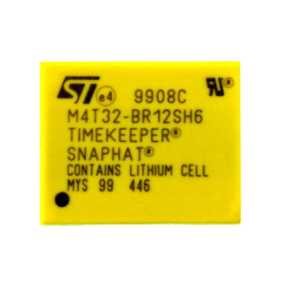 STMicroelectronics M4T32-BR12SH6 TIMEKEEPER SNAPHAT NVRAMS BATTERY and CRYSTAL