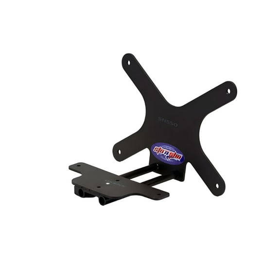 STO N SHO Front License Plate Bracket Compatible with 2014-2019 C7 Corvette Stingray and Grand Sport w/out factory ground effects (SNS50)