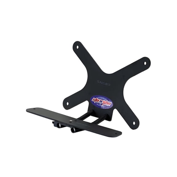 STO N SHO Front License Plate Bracket Compatible with 2016-2024 Chevrolet Camaro WITHOUT factory ground effects, Redline or 1LE package