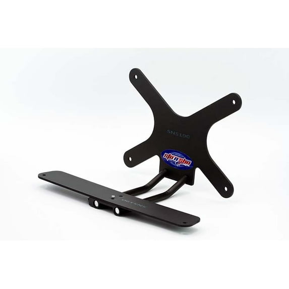 STO N SHO Front License Plate Bracket Compatible with 2019-2020 Mercedes AMG CLS 53 Coupe (SNS190)