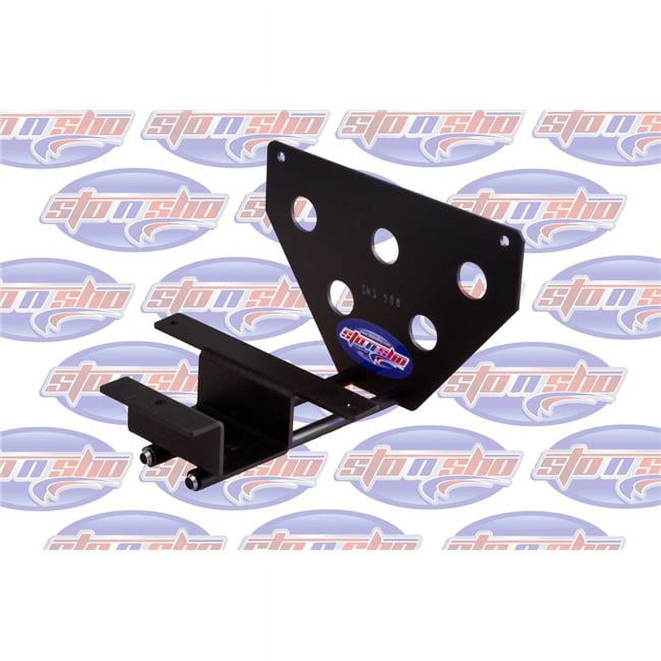 STO N SHO License Plate Bracket Porsche 911 Carrera Black