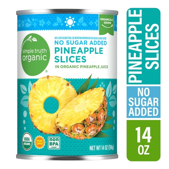 STO No Sugar Added Pineapple Slices in 100% Juice - 14 oz