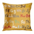 thumbnail image 1 of STOAG ABC Alphabet Brush Letters Hand Lettering and Custom for Your Designs and and ABCD Aloha Throw Pillowcase Cushion Case Cover 16x16 inch, 1 of 1