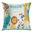 thumbnail image 1 of STOAG Baby Shower Design with Cute Jungle Vector is Cropped Throw Pillowcase Cushion Case Cover 20x20 inch, 1 of 1