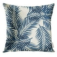 thumbnail image 1 of STOAG Colorful Dark Palm Tree Leaves on White Tropical Jungle Floral Pattern Memphis Trendy Hipster Green Beach Throw Pillowcase Cushion Case Cover 20x20 inch, 1 of 1