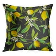 thumbnail image 1 of STOAG Green Vintage Floral Pattern Lemon Fruits Flowers Leaves Exotic Throw Pillowcase Cushion Case Cover 16x16 inch, 1 of 1