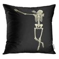thumbnail image 1 of STOAG Halloween Human Skeleton Posing Dab Perform Dabbing Dance Move Gesture Throw Pillowcase Cushion Case Cover 16x16 inch, 1 of 1