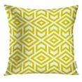 thumbnail image 1 of STOAG Simple The Geometric Pattern with Triangles Yellow and White Graphic Modern Geometry Abstract Throw Pillowcase Cushion Case Cover 16x16 inch, 1 of 1