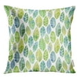 thumbnail image 1 of STOAG Watercolor Pattern Leaves Green Forest Floral Artistic Botanical Botany Defoliation Throw Pillowcase Cushion Case Cover 16x16 inch, 1 of 1