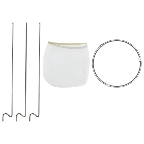 STOBOK Jam Strainer Set with Mesh Filter Bag and Stand for Home Use, Assorted Colors Included, Jelly Making Kit