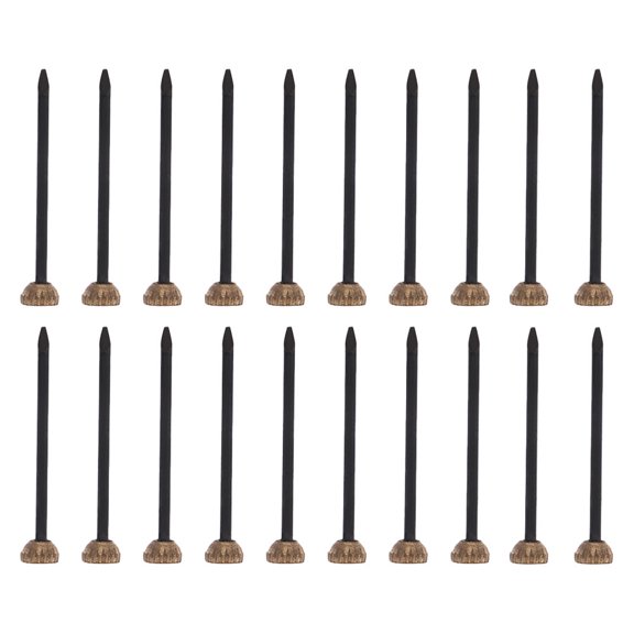 STOBOK Wall Hanging Picture Nails Copper Material Black 100pcs