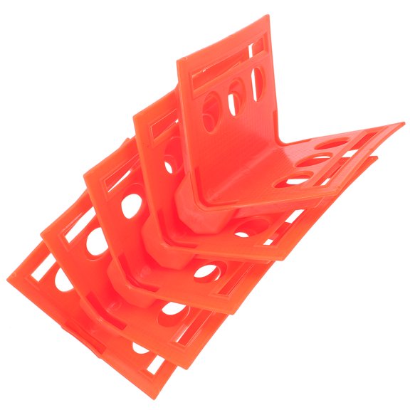 STOBOK 10Pcs Orange Strap Protectors for Cargo Loads with Strong Plastic Corner Guards