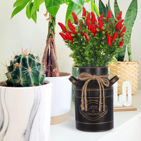 STOBOK 10Pcs Decorative Artificial Pepper Bunch Fake Red Chili Plastic Plant for Home Display