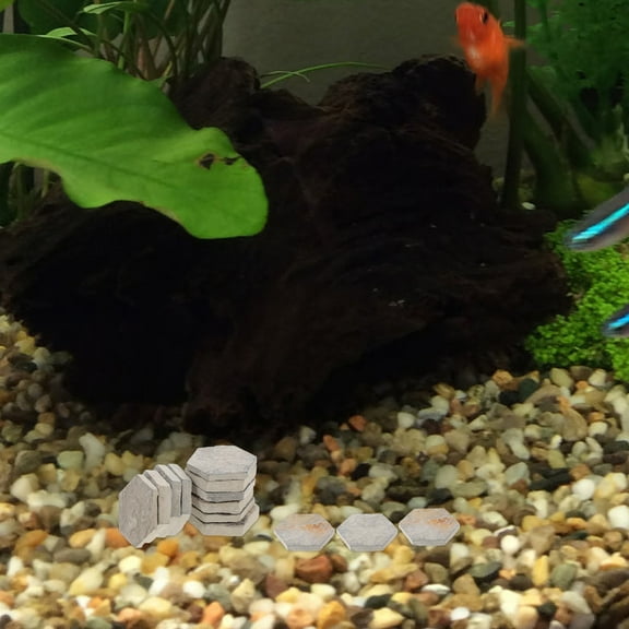 STOBOK 10Set Basking Rocks For Bearded Dragons Natural Multi Realistic Aquarium Decor