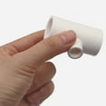 thumbnail image 1 of STOBOK 10Pcs White PVC Tee Fittings Automatic Chicken Waterer 360 Degree Poultry Drinking System, 1 of 8