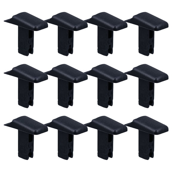 STOBOK 12 Pcs Ladder Part Telescopic Ladder Accessories Aluminum Alloy Black