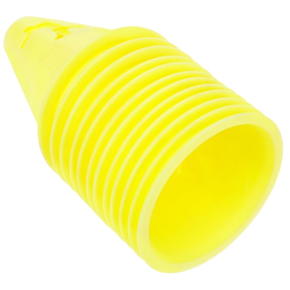 STOBOK 12Pcs Mini Practice Cones Yellow PE Field Boundaries for Football Training