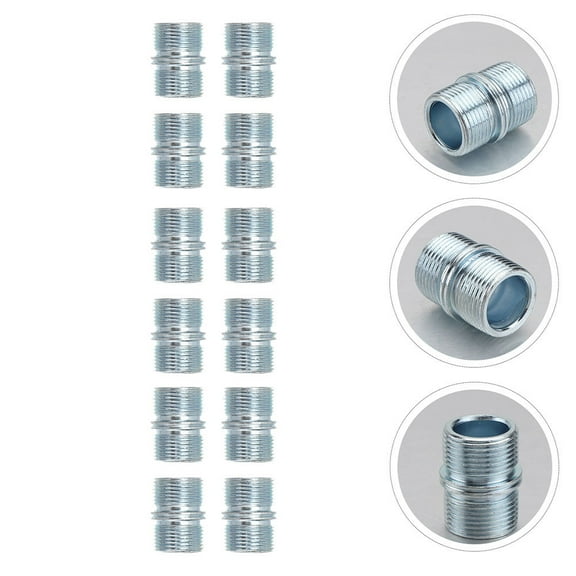 STOBOK 12Pcs Easy Install Shelf Support Nut Connector for Home Storage Shelving