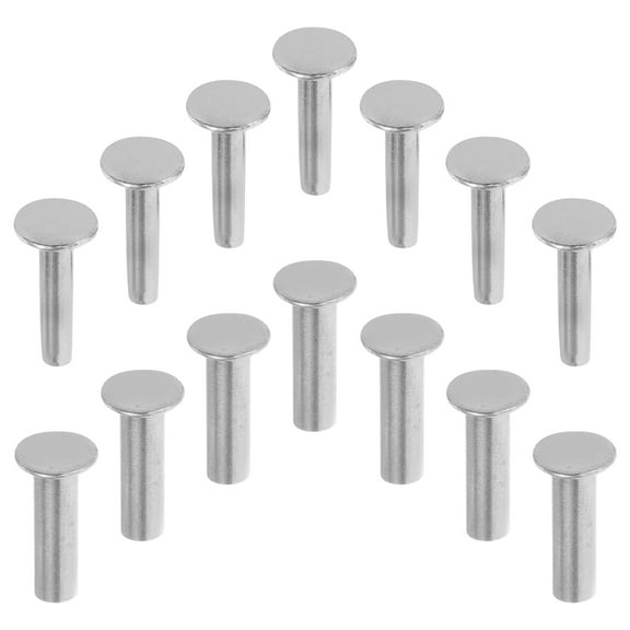 STOBOK Cutlery Rivets Stainless Steel Silver for Knives Long-Term Use and DIY Friendly