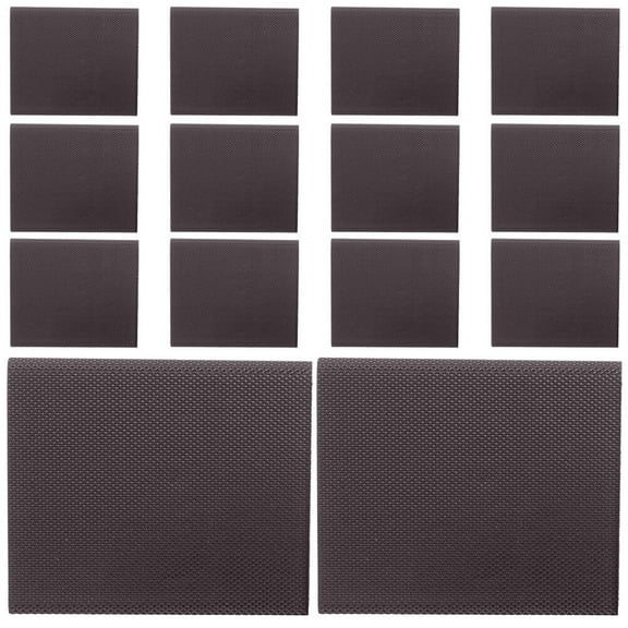 STOBOK 14Pcs Door Frame Seal Rubber Door Gasket Weather Seal in Coffee for Homeowners